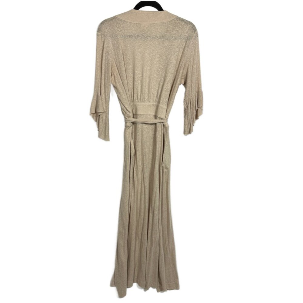 RARE Vintage Free People Wrap Around Hemp Maxi Dress – M - NWOT - Made in USA